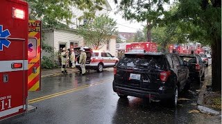 Construction worker rescued from under collapsed wall
