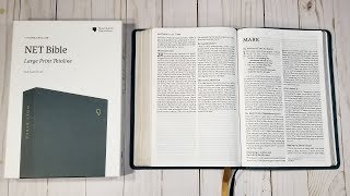 NET Bible Large Print Thinline
