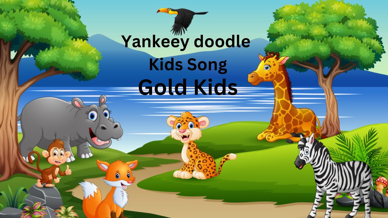 Yankee Doodle In English Song l Nursery Rhyme For kids l From Gold Kids ...