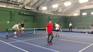 MD OPEN Pickleball 2022 Sam Morris and Matt Watsonvs Jay Russo and Bill Kacergis rd4 part 1