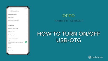 How to Turn On/Off USB-OTG - Oppo [Android 11 - ColorOS 11]