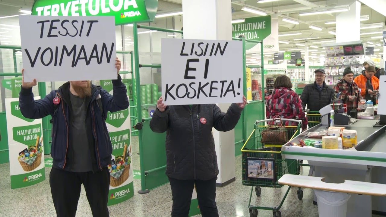 Olemme mukana tukemassa neuvotteluja - Prisma Koivistonkylä 21.2.2018