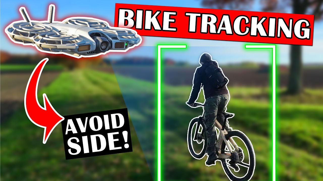 Насколько хорош режим слежения за велосипедом на DJI Neo 2? Полное тестирование слежения в лесу.