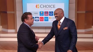 Choice Hotels partners with The Steve & Marjorie Foundation || STEVE HARVEY