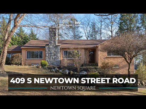 409 S Newtown Street Road, Newtown Square, PA home video tour