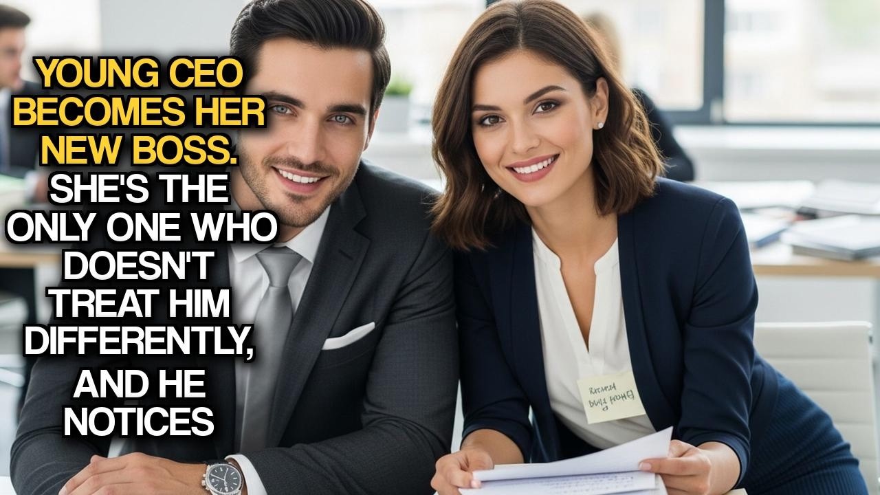 Young CEO Becomes Her New Boss. She's the Only One Who Doesn't Treat Him Differently, and He Notices