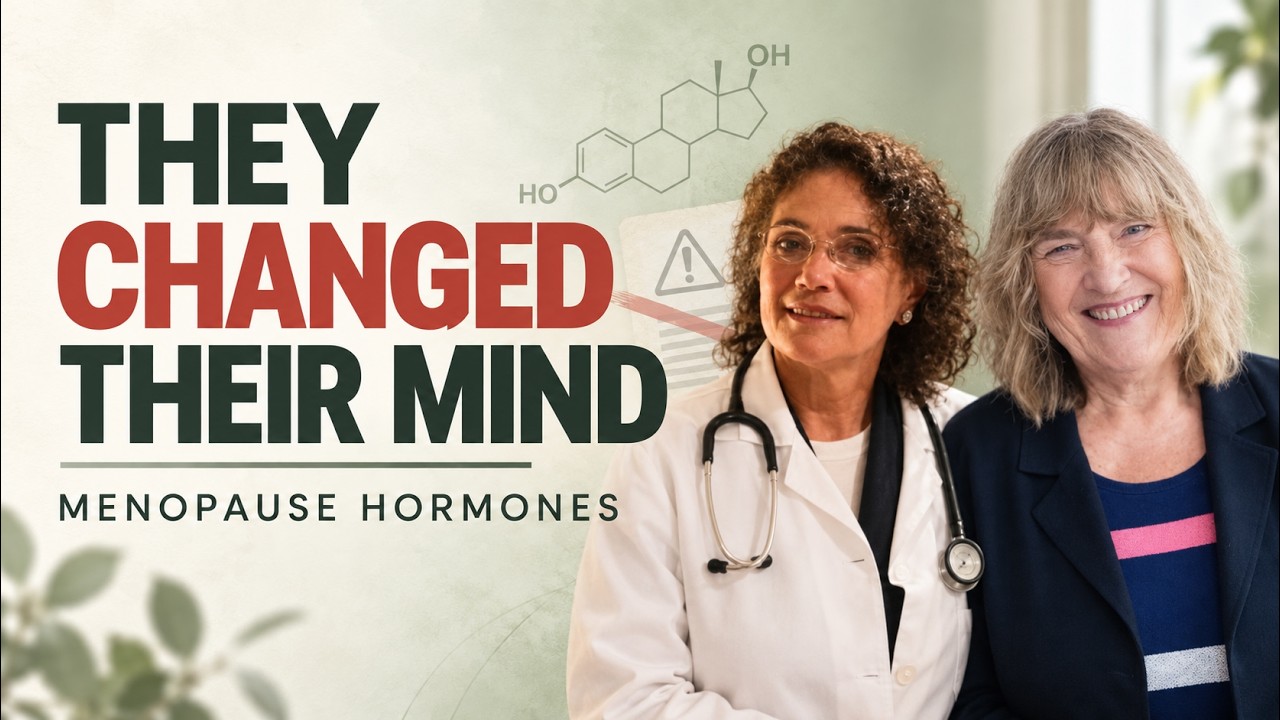 YouTube thumbnail for They Changed Their Mind: The FDA Reverses 20 Years of Menopause Warnings