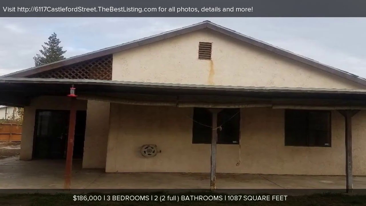 6117 Castleford Street, Bakersfield, CA Presented by Gerardo Montelongo