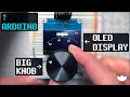 Knob+OLED Arduino - FULL TUTORIAL     (Potentiometer and OLED Display, 128x64px, SSD1306, FREE CODE)