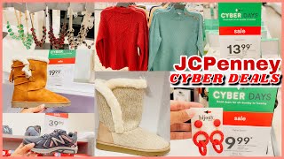 JCPENNEY CYBER DEALS FINDS‼️CLOTHING SHOES BOOTS FASHION JEWELRY & MORE! WALKTHROUGH SHOP WITH ME💟