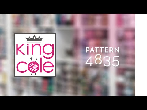 How to Knit King Cole Pattern 4835