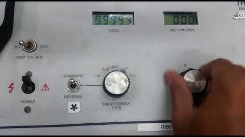 Megger 3 Phase TTR Repair and Calibration by Dynamics Circuit (S) Pte. Ltd.