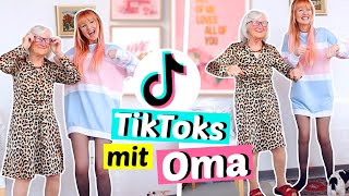 Meine OMA wird zum TIKTOK Star 😂 | ViktoriaSarina