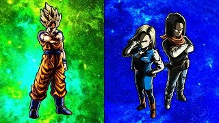 Lr Ysis Lr Goku Vs Lr Androids Dbz Dokkan Battle
