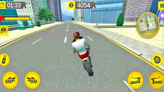 Motorbike Taxi Driving & Pickup Passenger and Drop Their Destination | Bike Games | Bike Racing Game screenshot 2