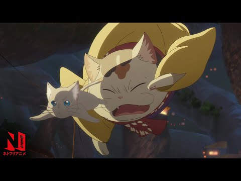 A Whisker Away | Clip: A Chase Through the Island of Cats | Netflix Anime