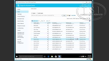 Using the Administrative Tools to Manage SFB by David Papkin
