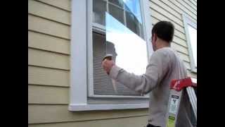 Well, my kids broke yet another pane of glass in house. here's how i
replaced this latest broken window pane.