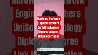 Hardware & Network Engineer Freshers Jobs 2025 💻 | Nagpur | UniSoft Technologies