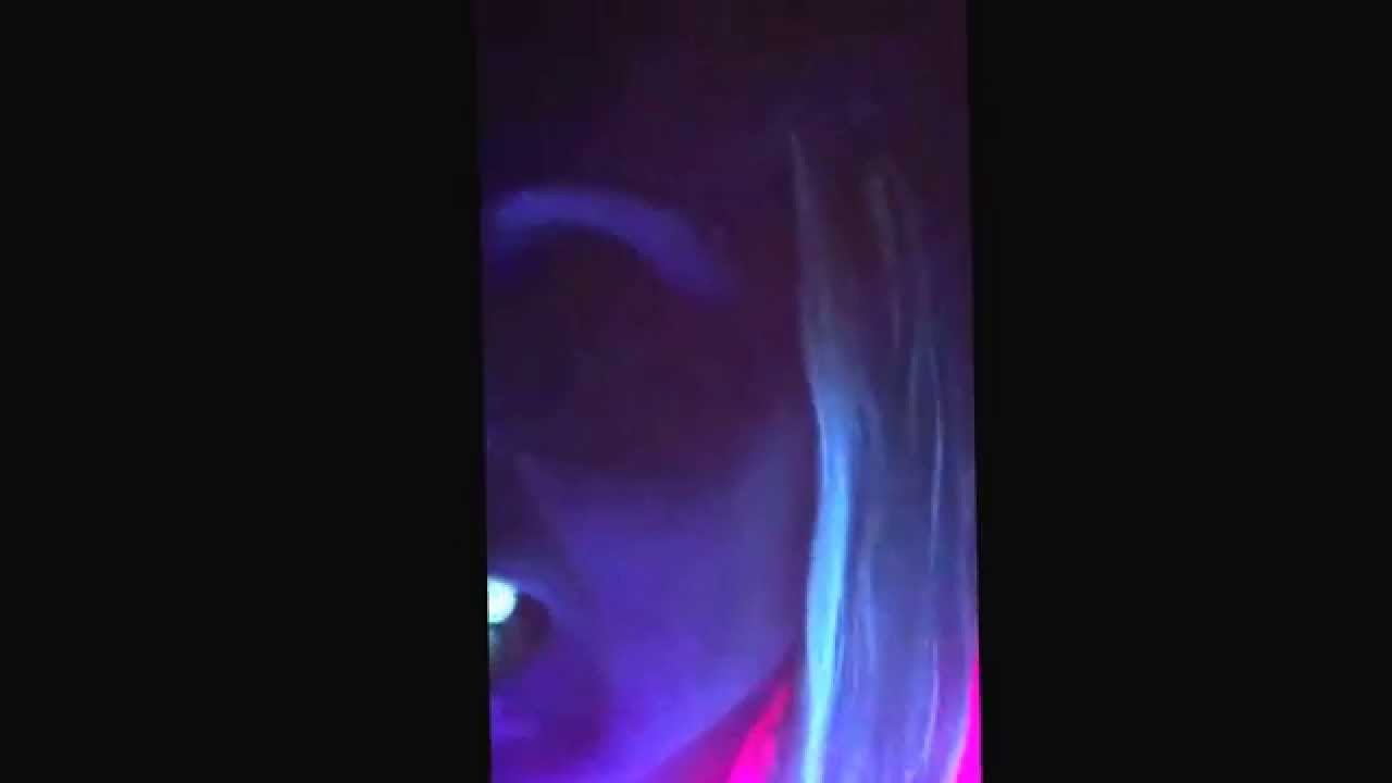 35 year old with glow in the dark braces with the black light!! YouTube