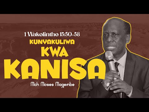 Mch Moses Magembe KUNYAKULIWA KWA KANISA KAMPENI YA UAMSHO TANZANIA MAKAMBAKO 07 