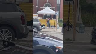 Awesome female Busker