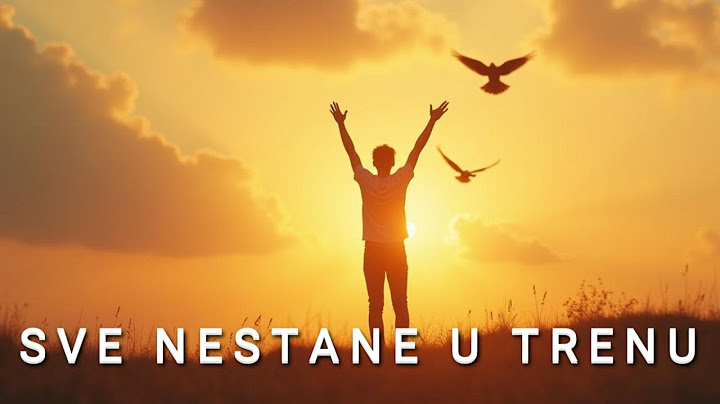 Život te neće upozoriti kad je kraj.