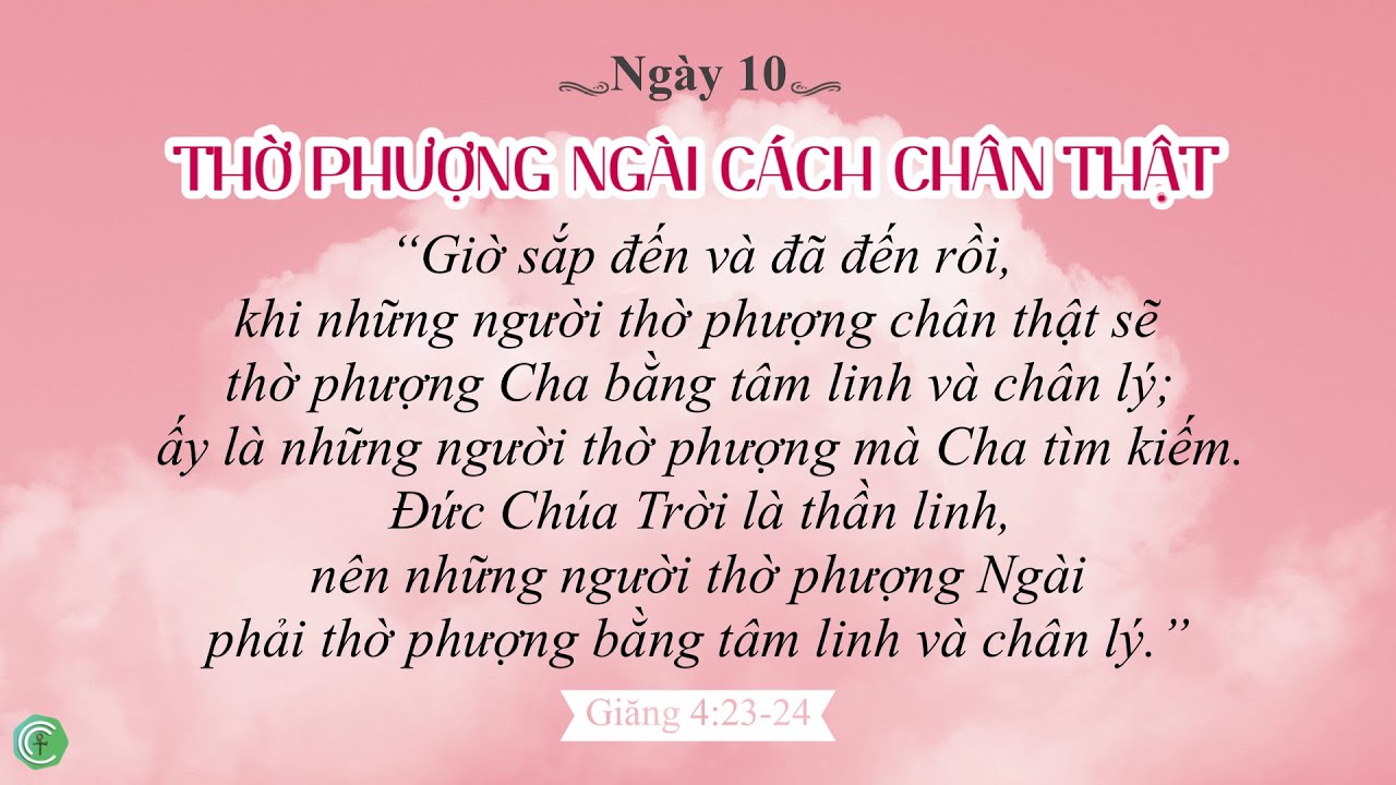 Ngày 10/31 - THỜ PHƯỢNG NGÀI CÁCH CHÂN THẬT - Trích "Năng lực trong lời cầu nguyện của người nữ" episode artwork
