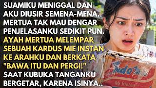 Suami meninggal, aku disuruh pergi, Ayah mertua lempar kardus Indomie. Saat dibuka isinya, aku kaget