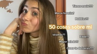 50 cosas sobre mí   CONOCEME MEJOR, Clara Borràs