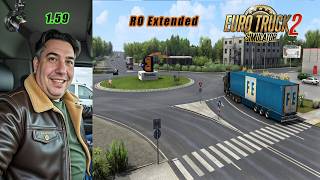 ETS2 1.59🧑🔧RO Extended🧩2026🖼️PNG🎨Snowy Moon🌿Bucarest - Târgu Mureș