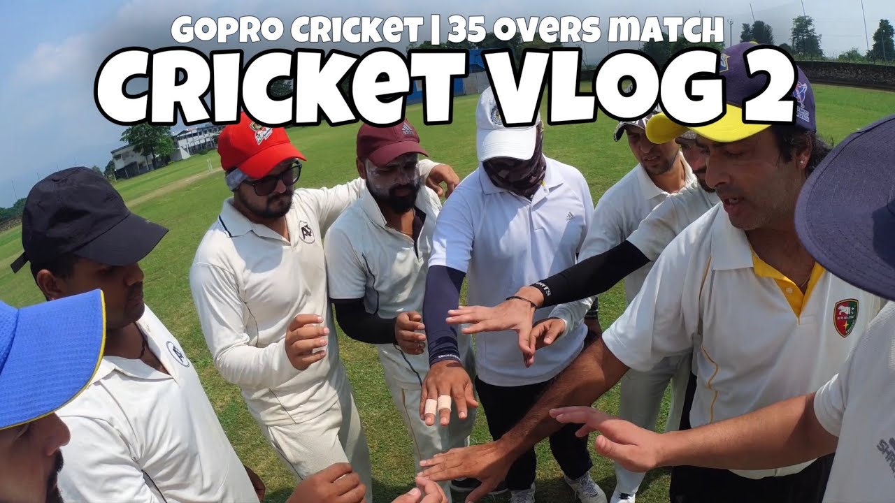 35 Overs Long Match POV Batsman, Wicketkeeper, Umpire Gopro