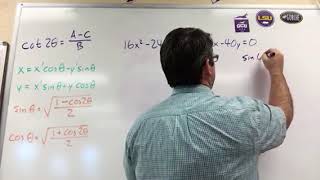 Rotating Conic Sections part 1