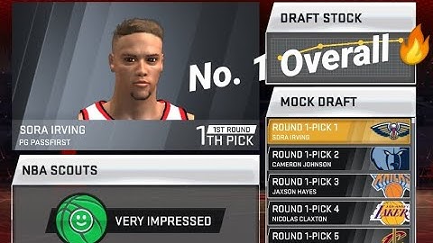 How to get picked top 3 overall in draft in NBA 2k20 Mobile