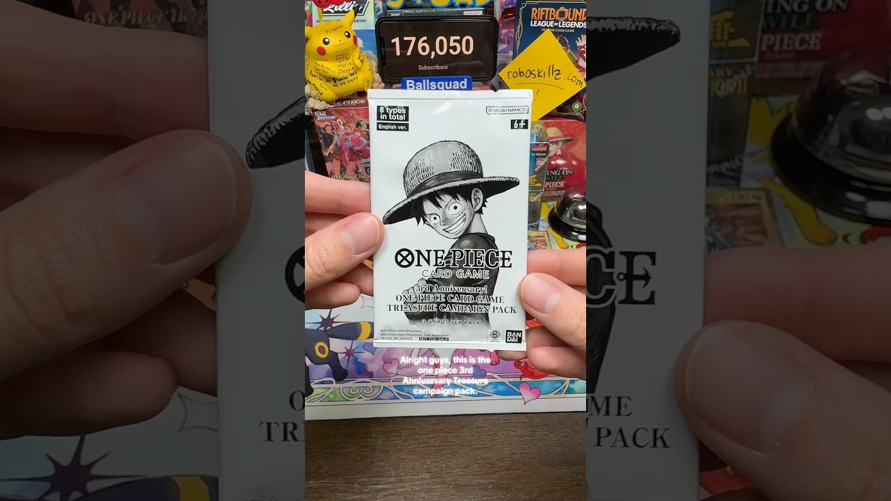 What's Inside a OP13 3rd Anniversary Treasure Campaign Pack 2025?! - YouTube What's Inside a OP13 3rd Anniversary Treasure Campaign Pack 2025?! - YouTube