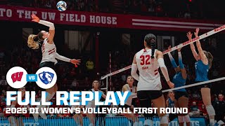 Wisconsin vs. Eastern Illinois: 2025 NCAA women's volleyball first round | FULL REPLAY