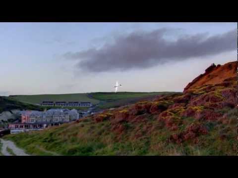 Phoenix RC Sim Slope Soaring at Watergate Bay, Cornwall