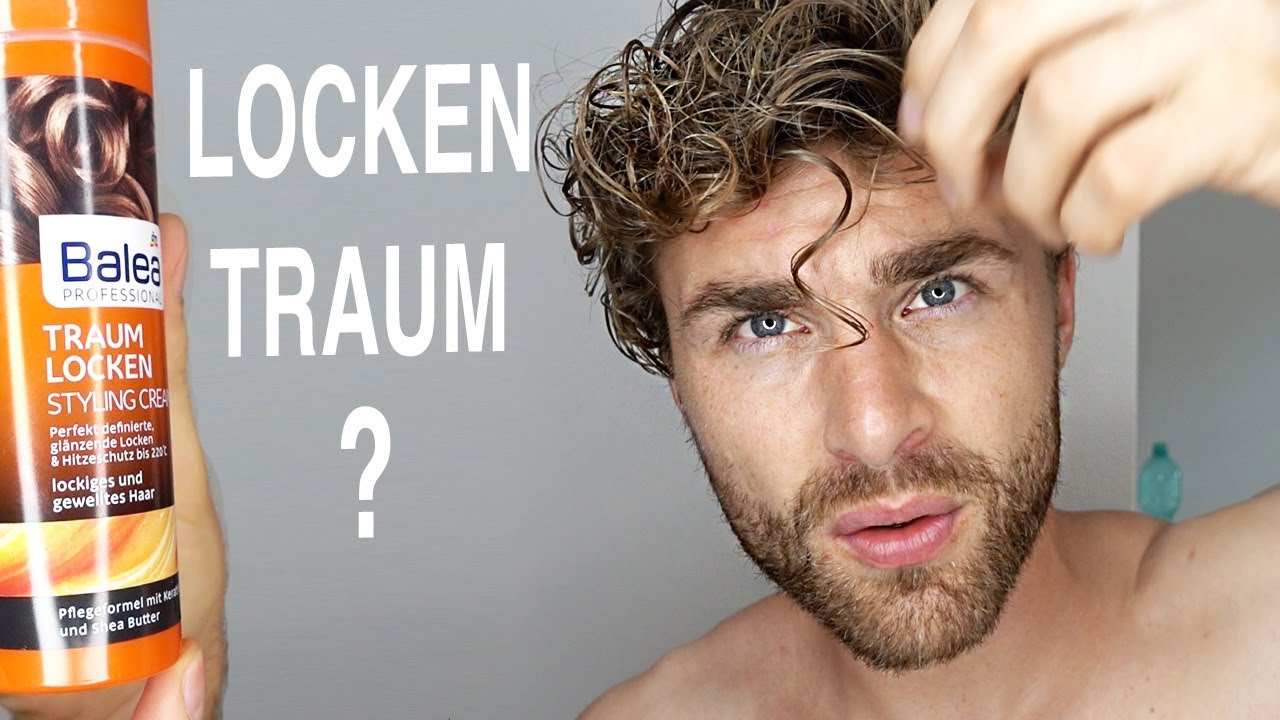 Locken Machen Haarstyling Produkt Test Review Balea Locken Traum Styling Cream Daniel Korte Youtube