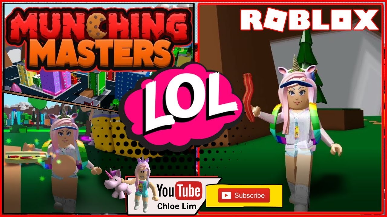 Roblox Gameplay Munching Masters Code Ate Too Much Pizza - chloe tuber roblox pet simulator 2 gameplay location of