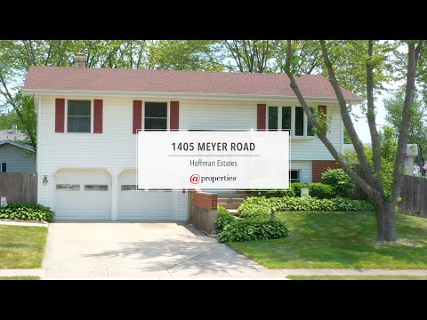 1405 Meyer Road, Hoffman Estates, IL home video tour