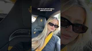 #france #ferrari #blonde #motivation
