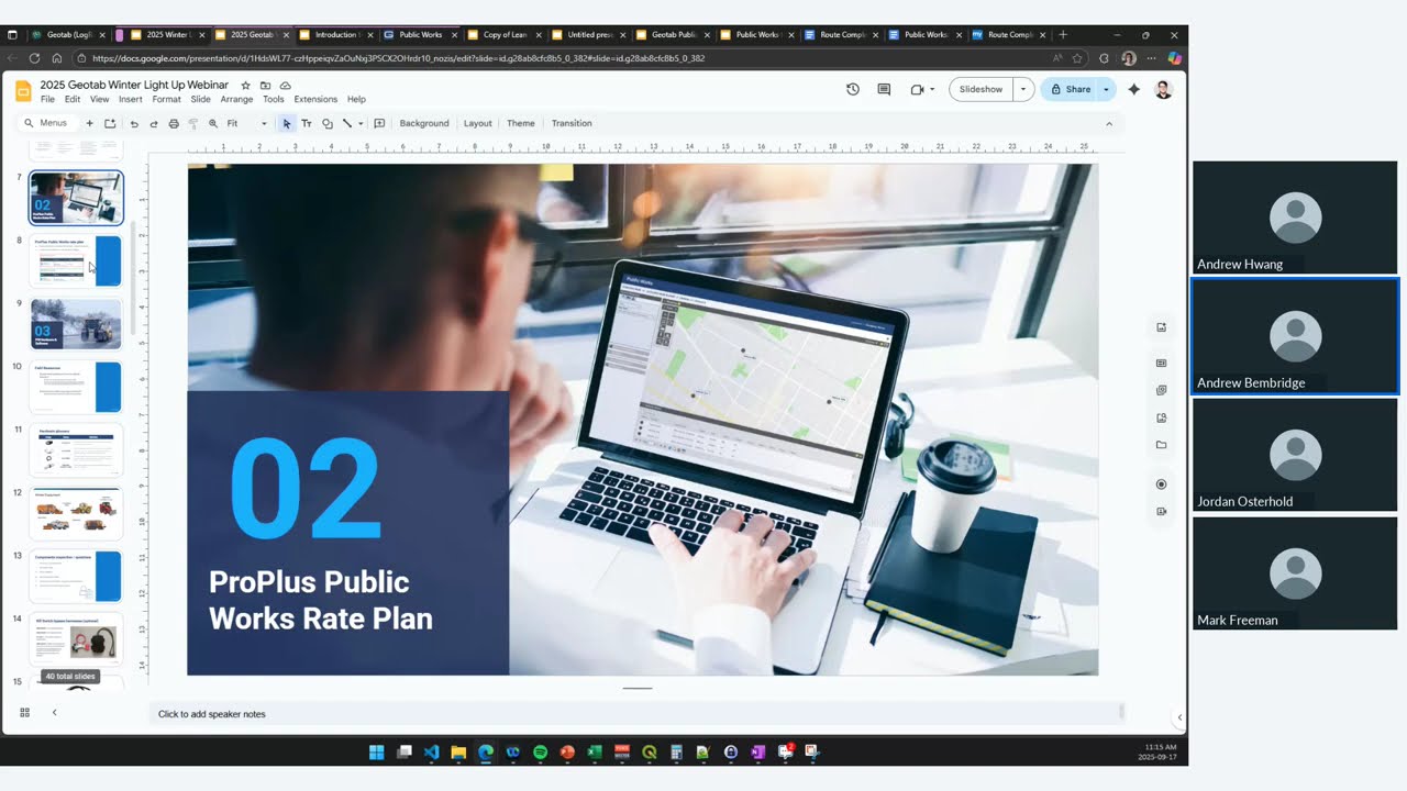 2025 WinterOps Light-Up Webinar for Geotab
