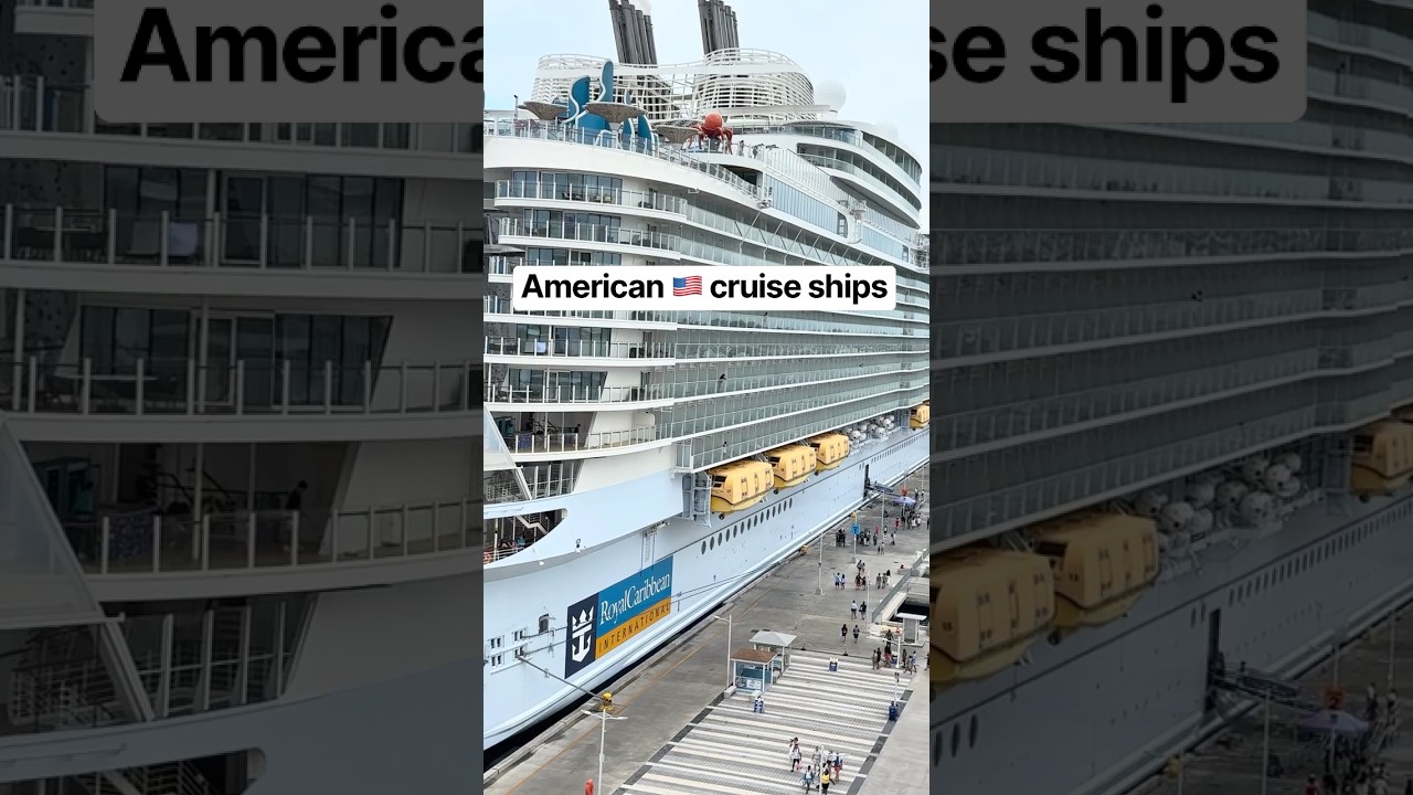 American cruise ships at Nassau-Bahamas Cruise port