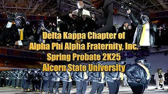 Alcorn State University Delta Kappa Chapter of Alpha Phi Alpha Fraternity, Inc. Spring 2K25 Probate🔥
