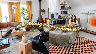my thrifted 70's mid century modern home tour