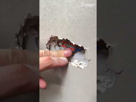 Hiding Wires Inside Wall.mp4