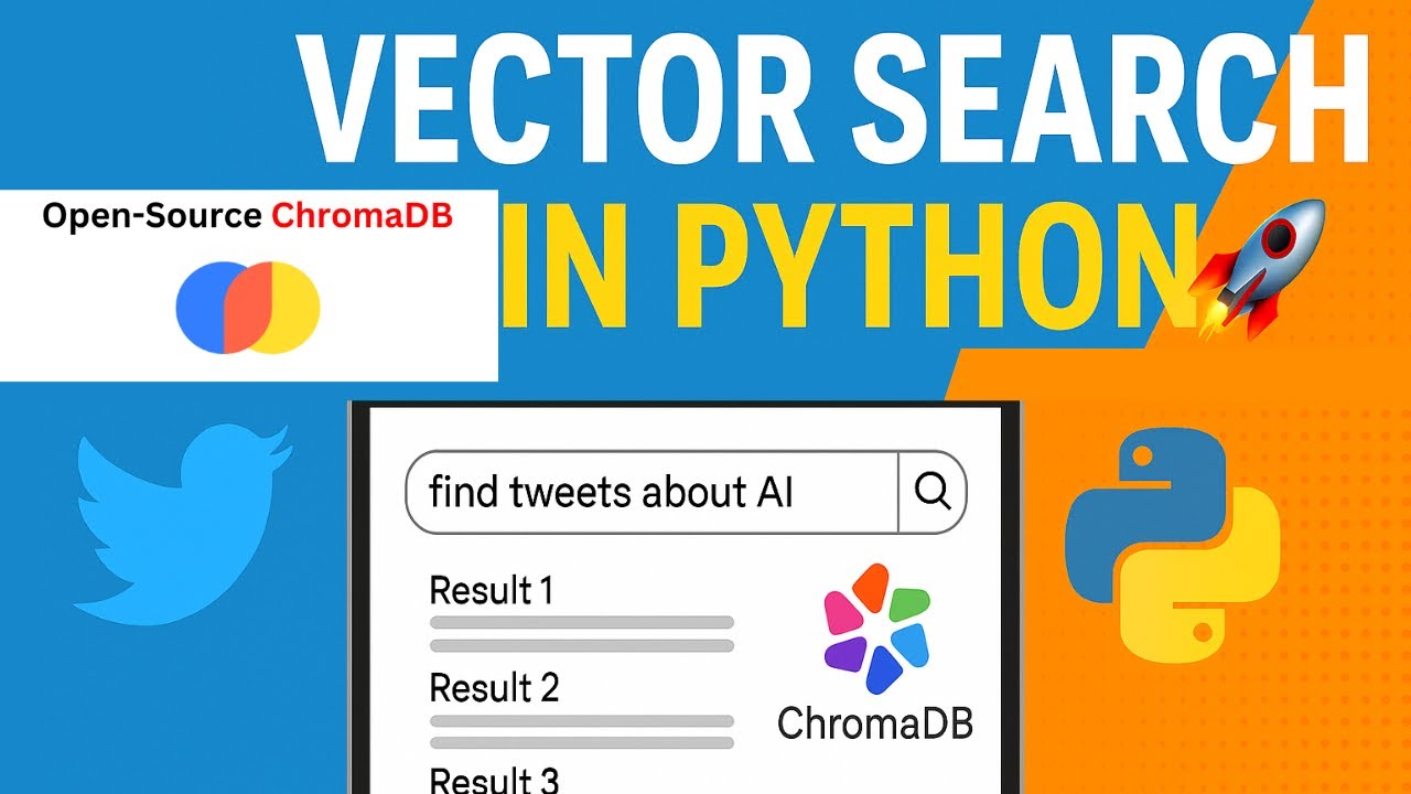 ChromaDB Tutorial: Vector Search in Python with Tweets 🚀 - YouTube