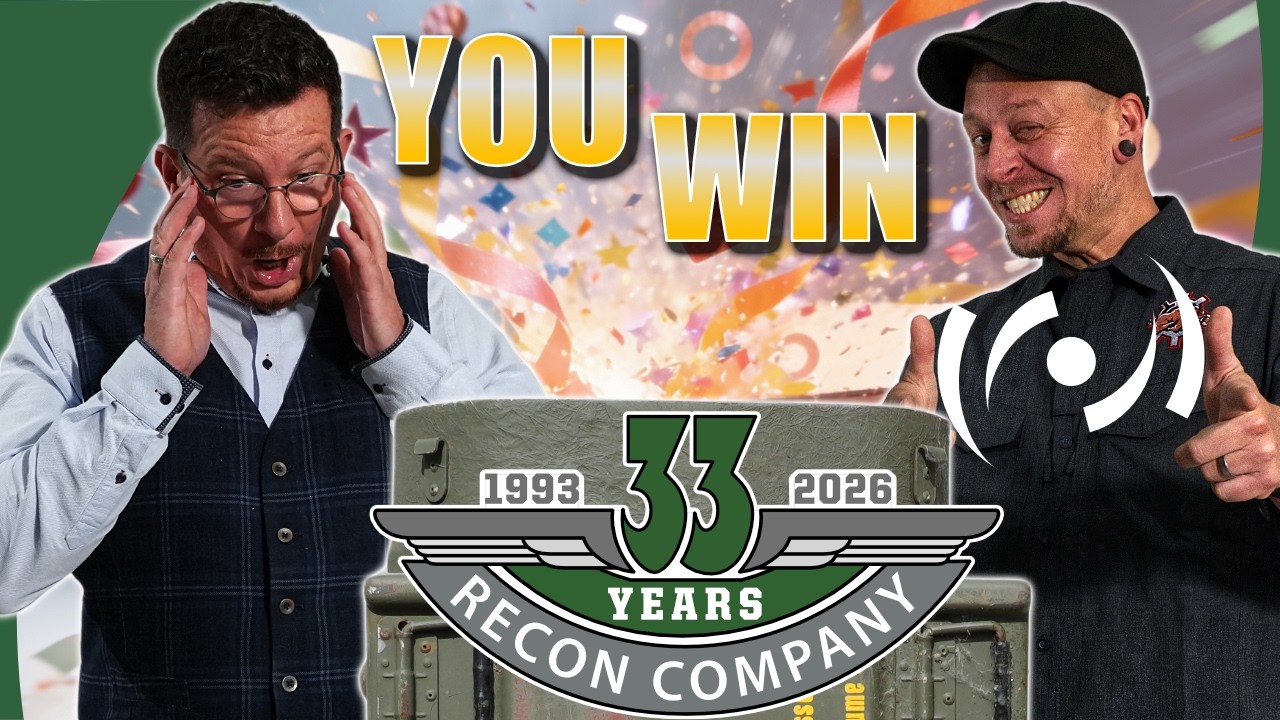 UND DIE GEWINNER SIND! - große Gewinnspiel Auslosung mit @epiggroup  - 33 Jahre Recon Company