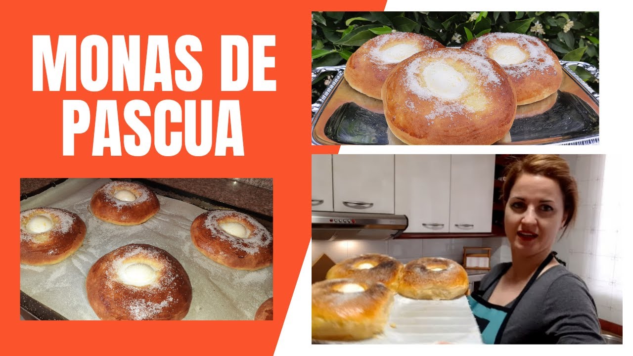 Monas de Pascua...tiernisimas y esponjosisimas!!  Ideal para alérgicos a la lactosa!!