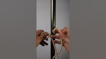 How to tie a strong yet simple rope knot #video #viral #viralvideo #viralshorts